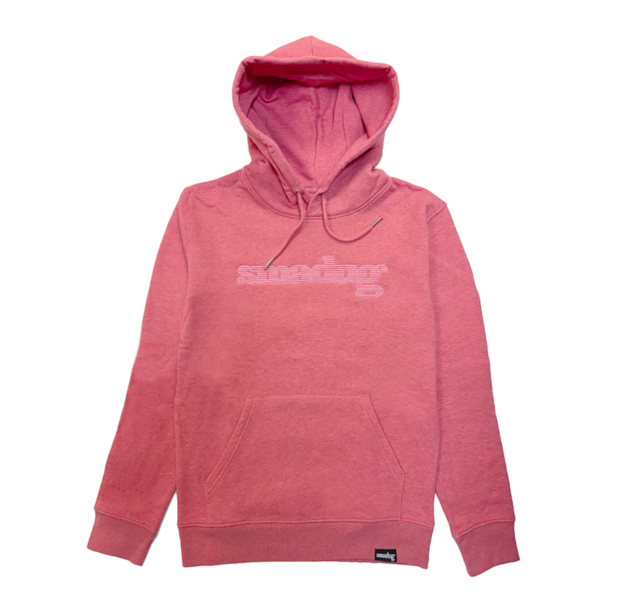 Coral Eco-friendly Logo Hoodie