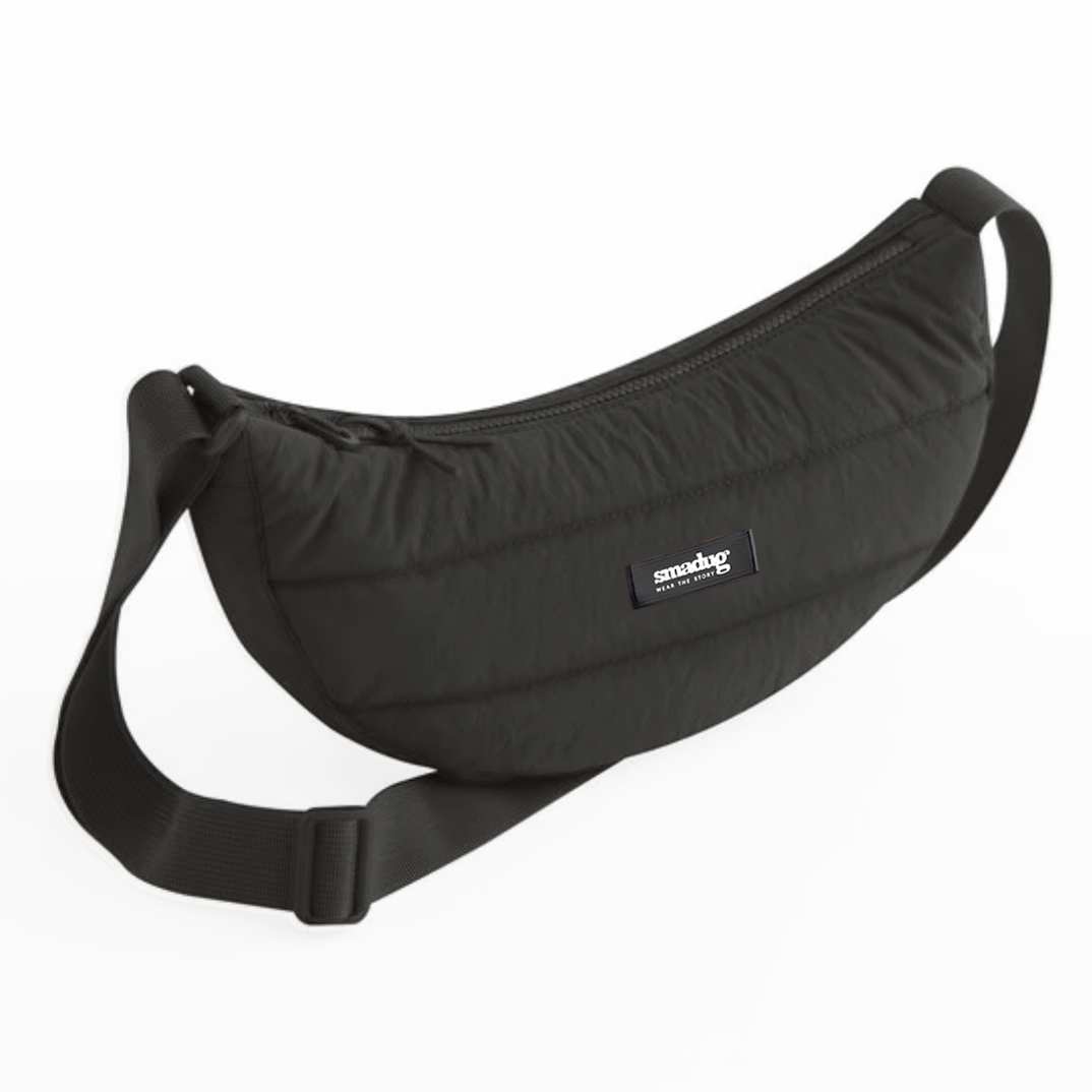 Recycled Quilted Cross Body Bag