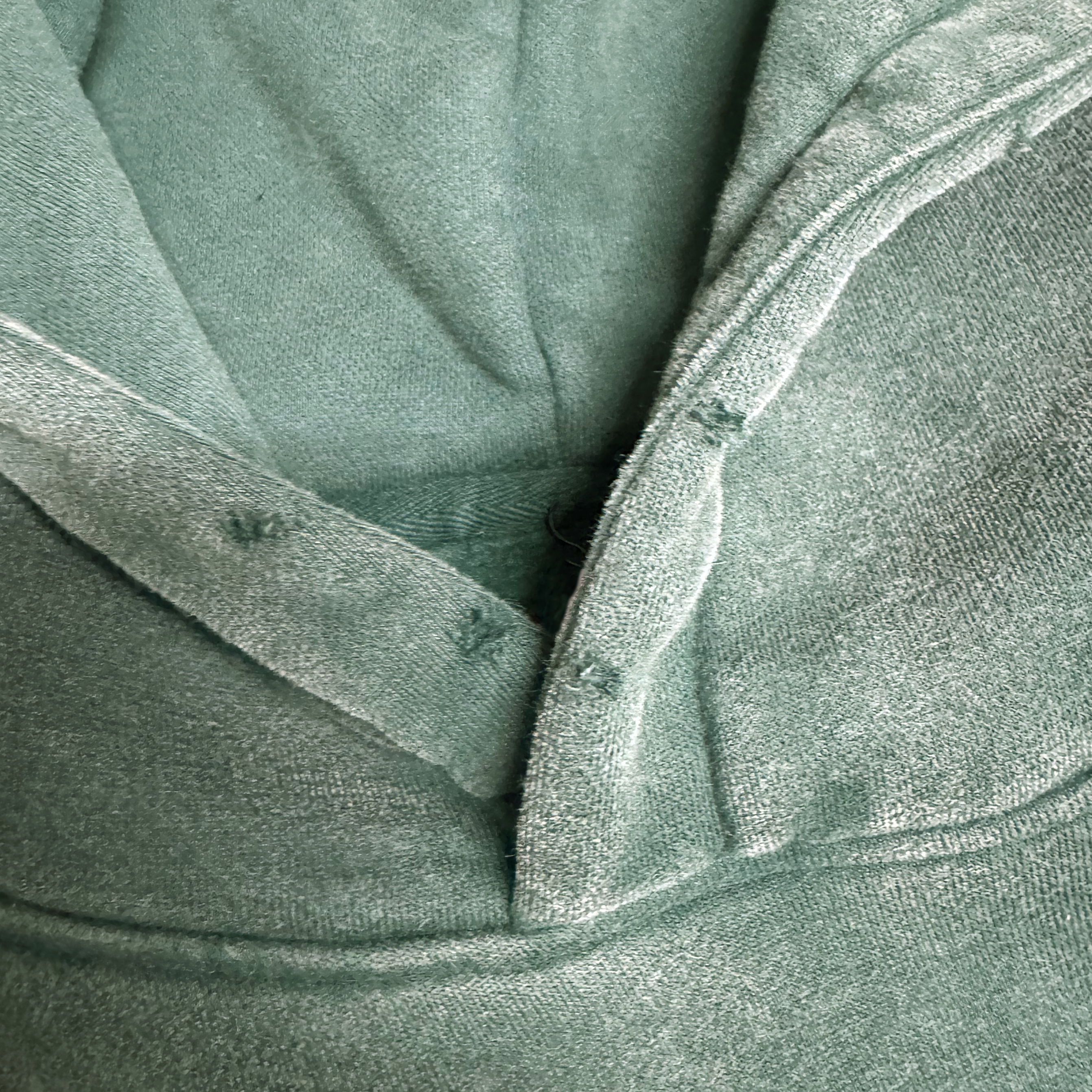 Oversize Vintage Green Hoodie