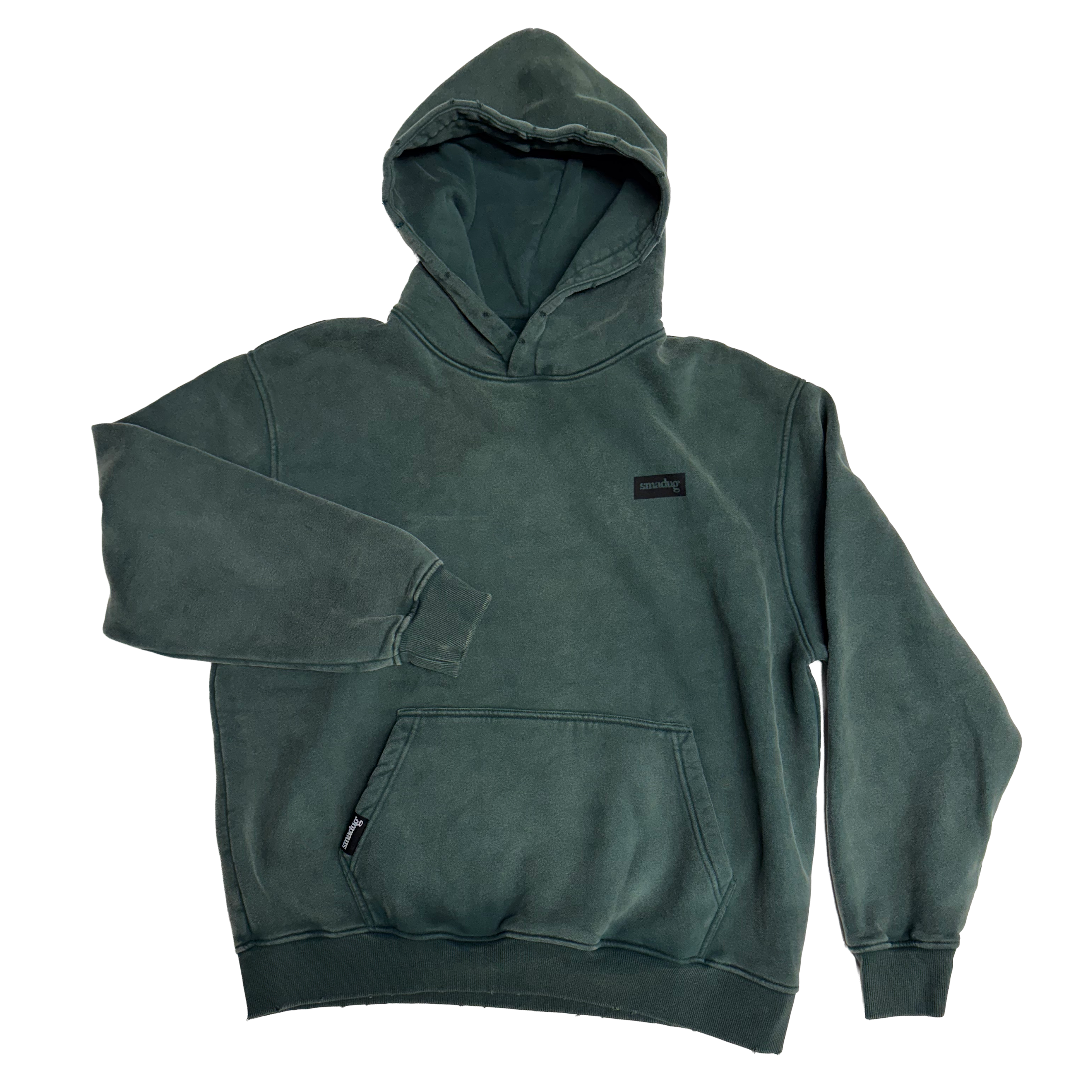 Oversize Vintage Green Hoodie