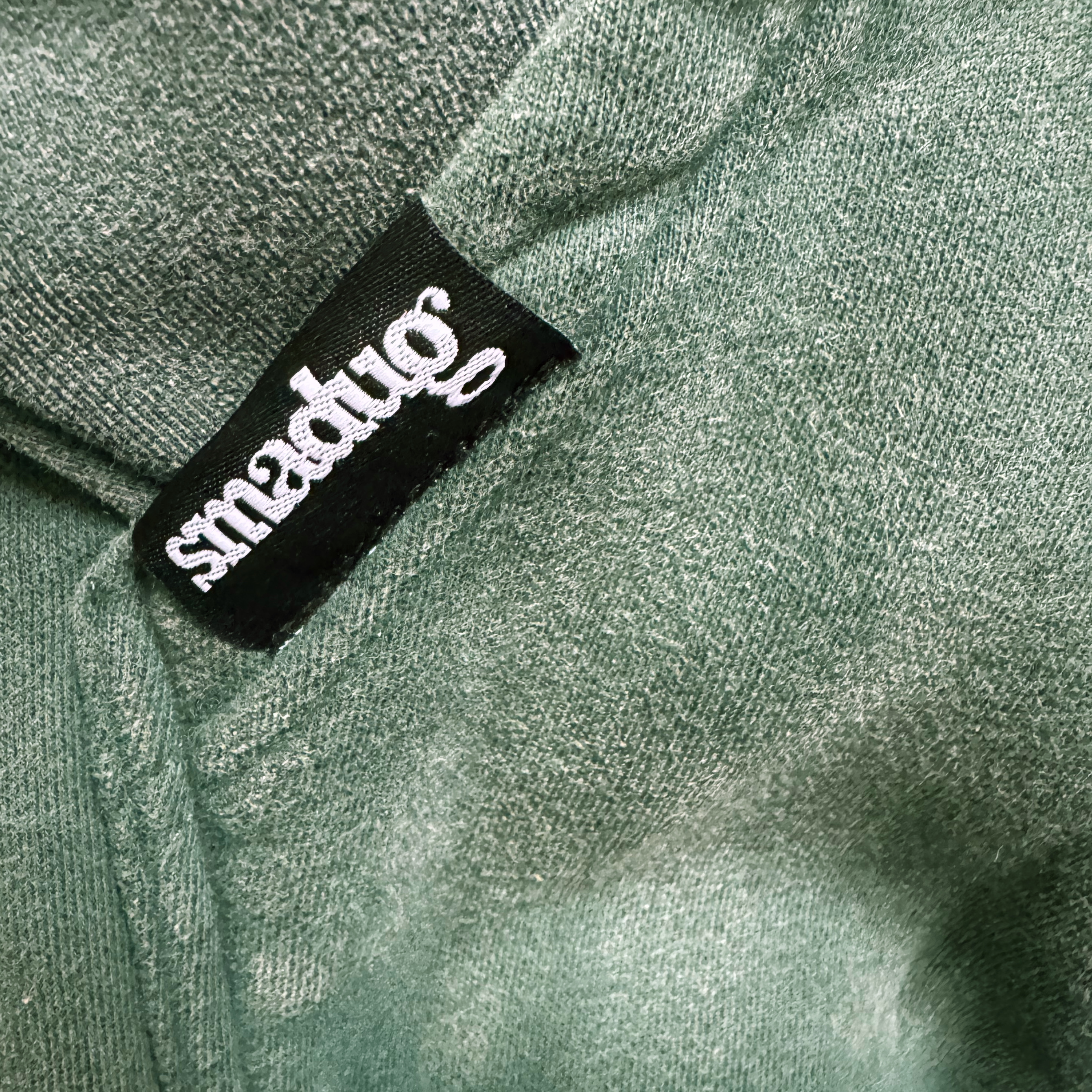 Oversize Vintage Green Hoodie