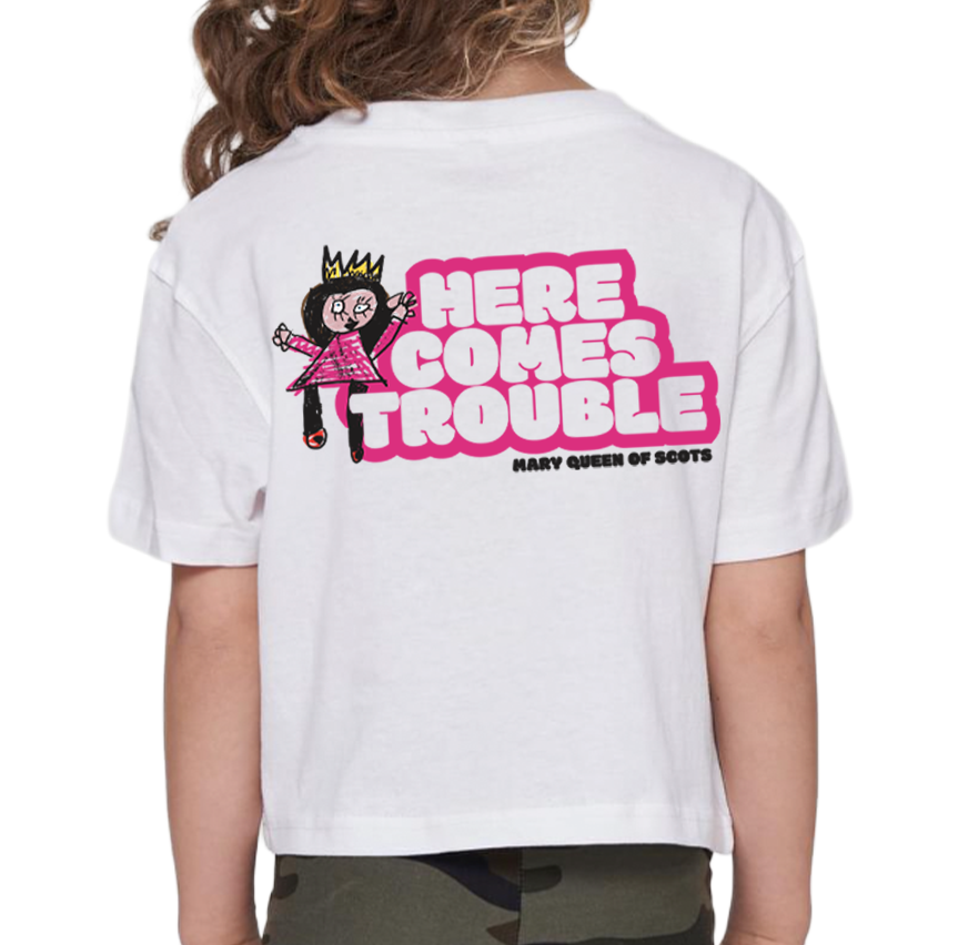 Mary Queen Of Scots Cropped Tee