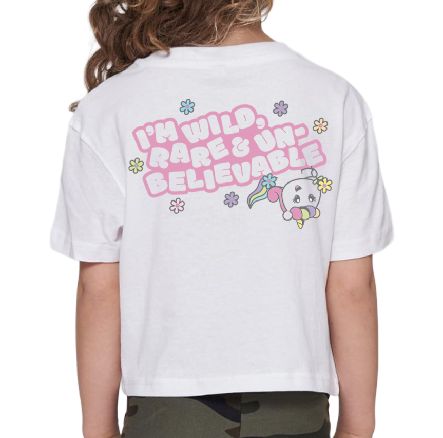 The Unicorn Cropped Tee