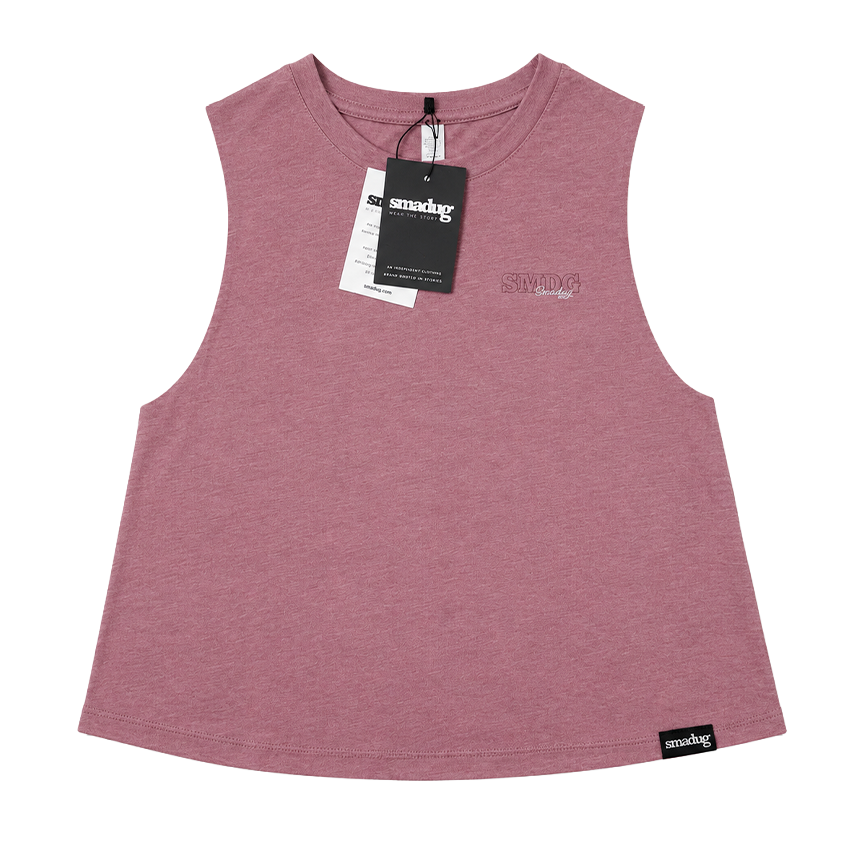Women's Racer Flowy Cropped Tank